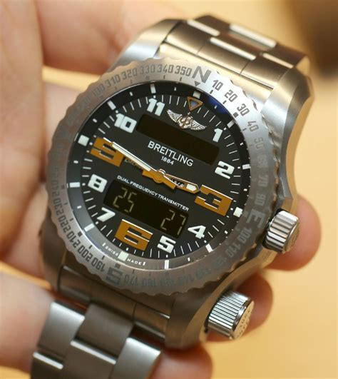 breitling emergency frequency